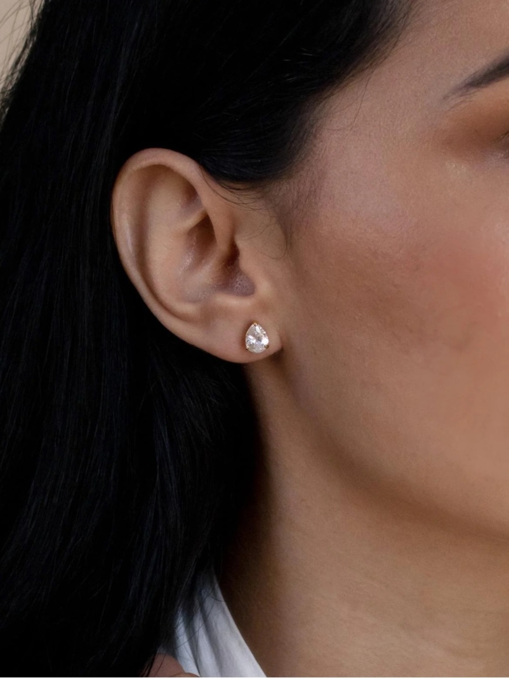 Pear studs - Picture 5 of 5